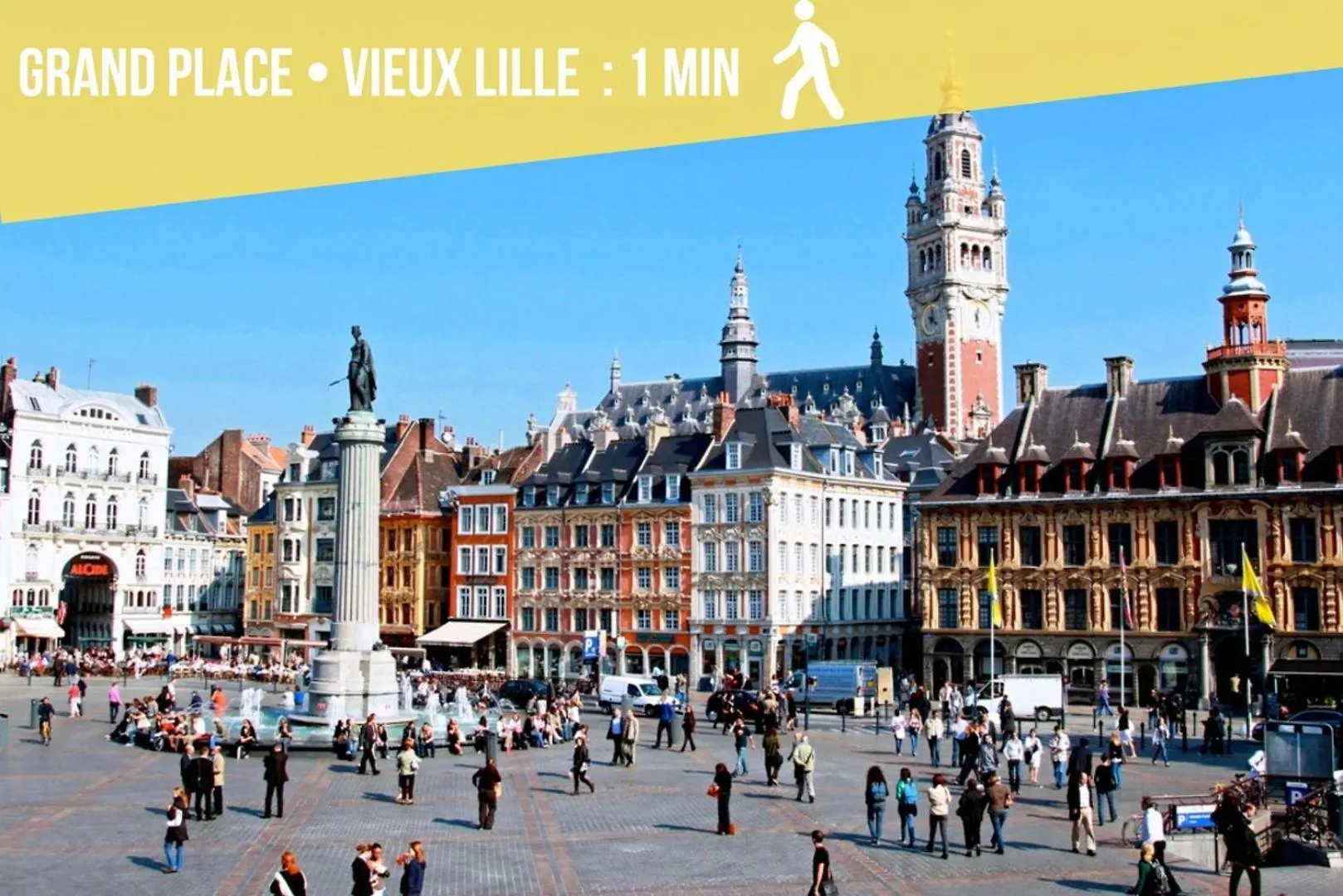 Lille Centre - 2Br In The Heart Of Lille! Lägenhet 0*,